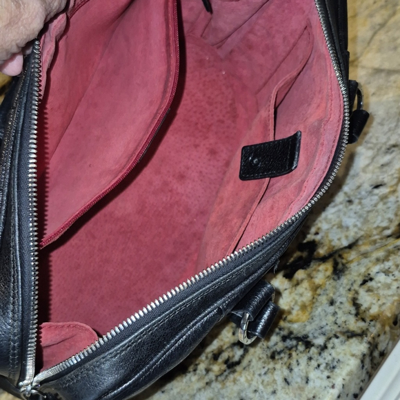 BVLGARI Decollete Handbag Black Leather In EC. Beautiful Structured Purse.EC. - Picture 11 of 16